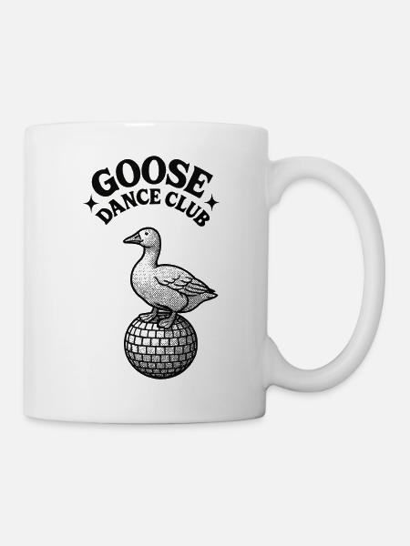 Goose Dance Club - weirdpeoplelovethis. - Mug - white