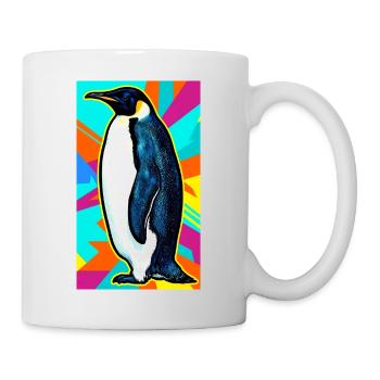 pingouin - Mug blanc - blanc - Droite