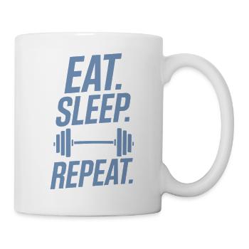 Haltérophilie Entraînement Fitness Bodybuilding - Mug blanc - blanc - Droite