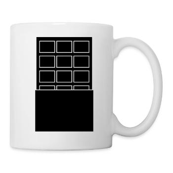 Schokolade - Tasse - Weiß - Rechts