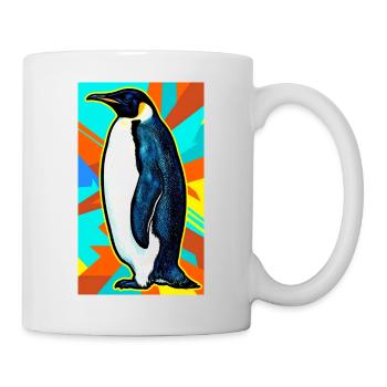 pingouin - Mug blanc - blanc - Droite