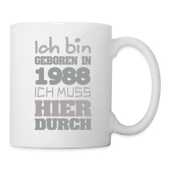 1988 - Tasse - Weiß - Rechts