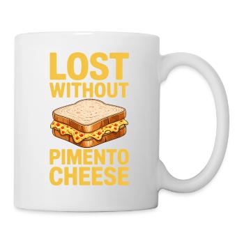 Sandwichs au fromage piment cadeau au fromage - Mug blanc - blanc - Droite