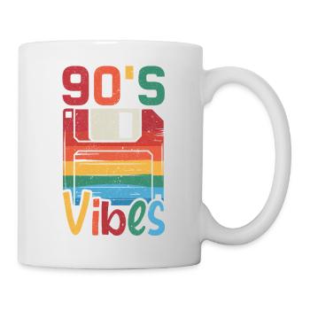 90s Vibes Cassette Retro - Mug - white - Right