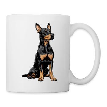 Doberman - Mug - white - Right