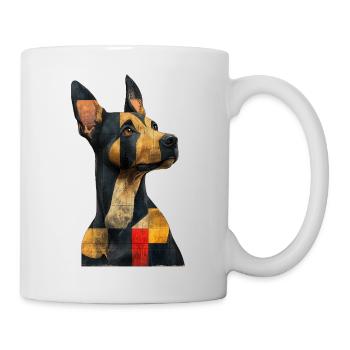 süßer Hund - Tasse - Weiß - Rechts