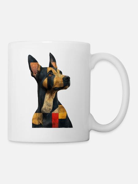 süßer Hund - Tasse - Weiß