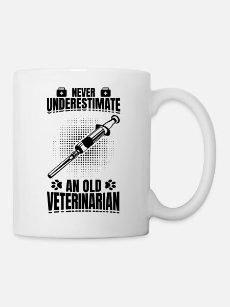 Tierarzt Opa - Tasse - Weiß