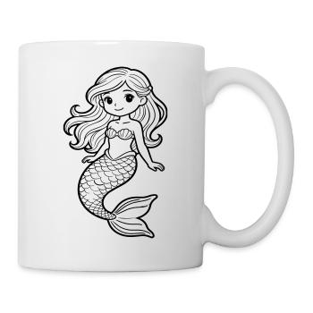 mermaid - Mug - white - Right
