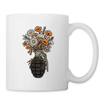 Flower Garnet Peace - Mug - white - Right