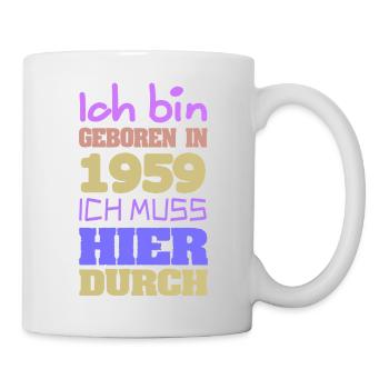 1959 - Tasse - Weiß - Rechts