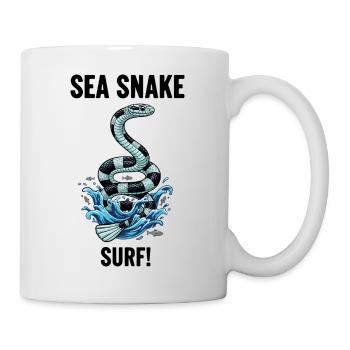 Danger Surf Sea Snake Black - Tasse - Weiß - Rechts