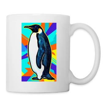 pingouin - Mug blanc - blanc - Droite