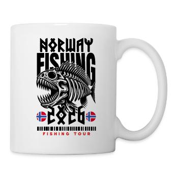 Norway 2026 Fishing Angler Fishing Trip - Mug - white - Right