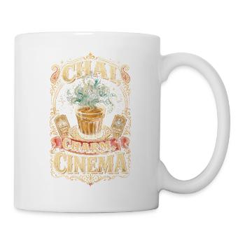 Cinéma Chai Charm Bollywood - Mug blanc - blanc - Droite