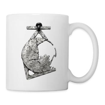 Fragment sacré – Ancienne relique Wabi Sabi - Mug blanc - blanc - Droite
