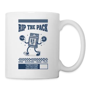 Déchire le paquet Collectez-les, gagnez une grosse carte à collectionner - Mug blanc - blanc - Droite
