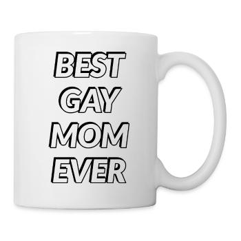 Best Gay Mom Ever Pride Parade - Mug - white - Right