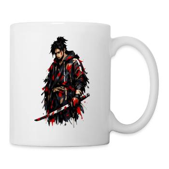 Red Shadow Samurai - Mug - white - Right