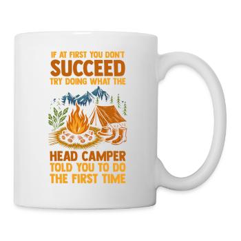 Camping Bonfire Camp Life Forest Camper - Tasse - Weiß - Rechts