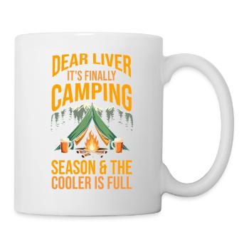 Camping Bonfire Camp Life Forest Camper - Tasse - Weiß - Rechts