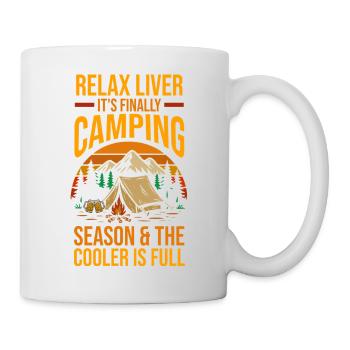 Camping Bonfire Camp Life Forest Camper - Tasse - Weiß - Rechts