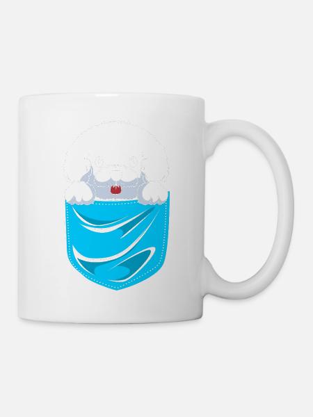 Bichon Frise Hund - Tasse - Weiß