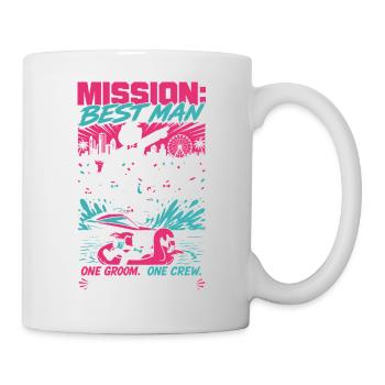 Mission Best Man Epic Weekend - Mug - white - Right