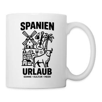 Spanien Urlaub - Tasse - Weiß - Rechts