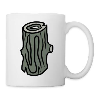 greenLog - Tasse - Weiß - Rechts