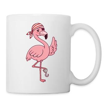 Arrr Pirate Buccaneer Jolly Roger - Tasse - Weiß - Rechts