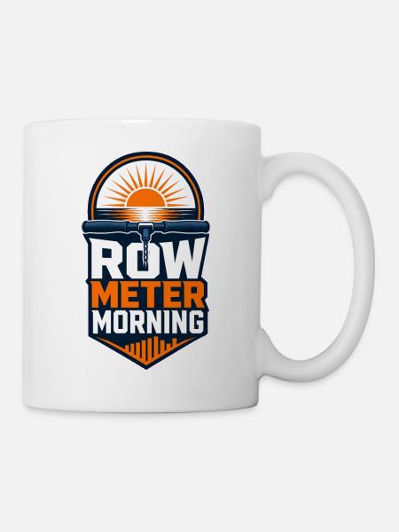 ROW METER MORNING - Tasse - Weiß