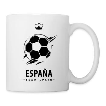 Spain Football Supporter Soccer Fan Design - Mug - white - Right