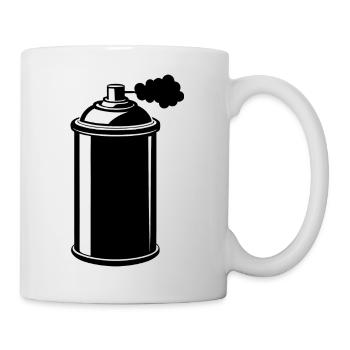 Spray Paint Can - Mug - white - Right