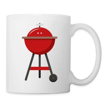 Barbecue barbecue - Mug blanc - blanc - Droite