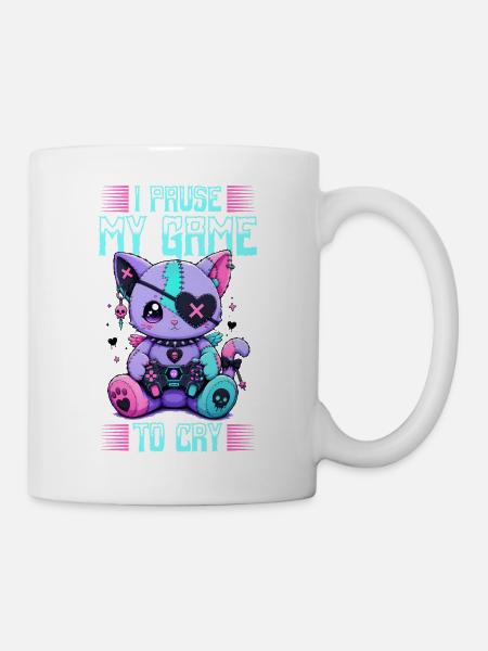 Pastel Goth Soft Goth Gaming Gamer - Tasse - Weiß