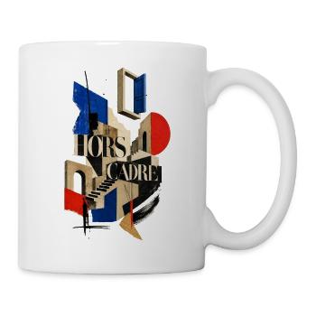 Hors Cadre: Collage d'Architecture - Mug blanc - blanc - Droite