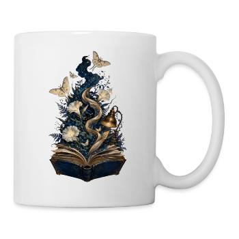 Book of Starry Nights and Flowers - Mug - white - Right