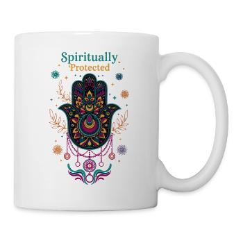 Spiritualität Spirituell geschützte Heilige Geometrie - Tasse - Weiß - Rechts
