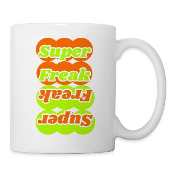 Super Freak Neon Echo - Tasse - Weiß - Rechts