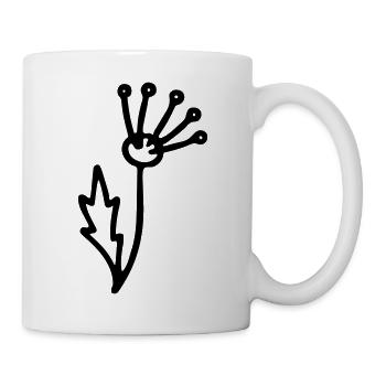 Blume 2 - Tasse - Weiß - Rechts