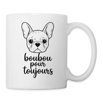 Boubou pour toujours - 002b - Mug blanc - blanc - Droite