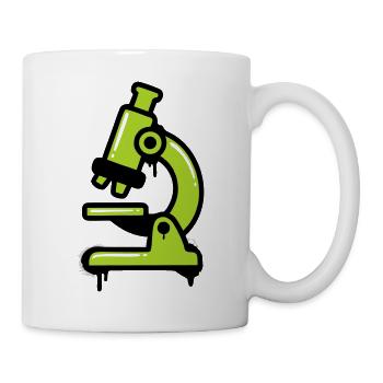 Microscope Graffiti Logo - Mug - white - Right