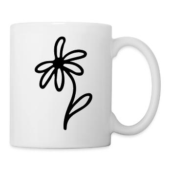 Flower - Mug - white - Right