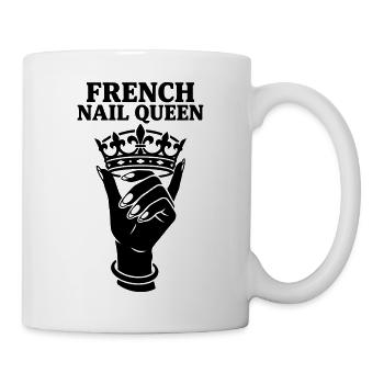 French Nail Queen Cosmetic Manicure - Mug - white - Right