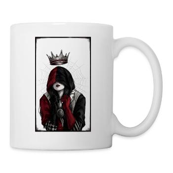 Royal darkness on the net - Mug - white - Right