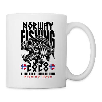 Norway Fishing 2028 - Mug - white - Right