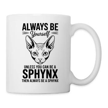 Sphynx Cat Sayings Funny Sphynx Cat Gift - Mug - white - Right