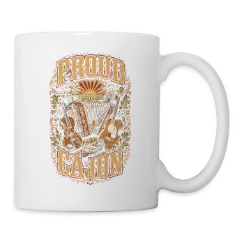 Cajun Kultur - Tasse - Weiß - Rechts