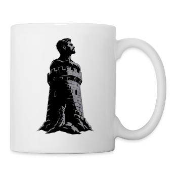 Verstärkte Turmhelden - Tasse - Weiß - Rechts
